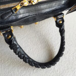 Balenciaga Mini City Black Lambskin with Gold Hardware #RSUK-1 - Image 20