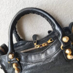 Balenciaga Mini City Black Lambskin with Gold Hardware #RSUK-1 - Image 18