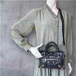 Balenciaga Mini City Black Lambskin with Gold Hardware #RSUK-1 - Image 29