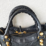 Balenciaga Mini City Black Lambskin with Gold Hardware #RSUK-1 - Image 19