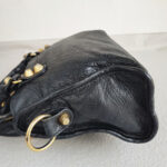 Balenciaga Mini City Black Lambskin with Gold Hardware #RSUK-1 - Image 9
