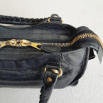 Balenciaga Mini City Black Lambskin with Gold Hardware #RSUK-1 - Image 12