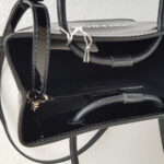 Balenciaga XXS Shopping Tote Black Patent Leather with Silver Hardware #RYOO-1 - Image 18