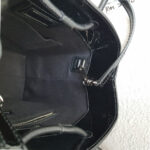 Balenciaga XXS Shopping Tote Black Patent Leather with Silver Hardware #RYOO-1 - Image 21