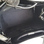 Balenciaga XXS Shopping Tote Black Patent Leather with Silver Hardware #RYOO-1 - Image 22