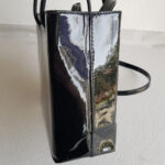 Balenciaga XXS Shopping Tote Black Patent Leather with Silver Hardware #RYOO-1 - Image 7