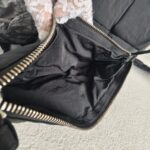 Bottega Veneta Padded Medium Cassette Black Nylon with Silver Hardware #RSLY-6 - Image 25