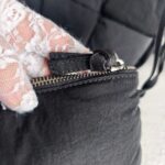 Bottega Veneta Padded Medium Cassette Black Nylon with Silver Hardware #RSLY-6 - Image 30