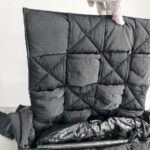 Bottega Veneta Padded Medium Cassette Black Nylon with Silver Hardware #RSLY-6 - Image 18