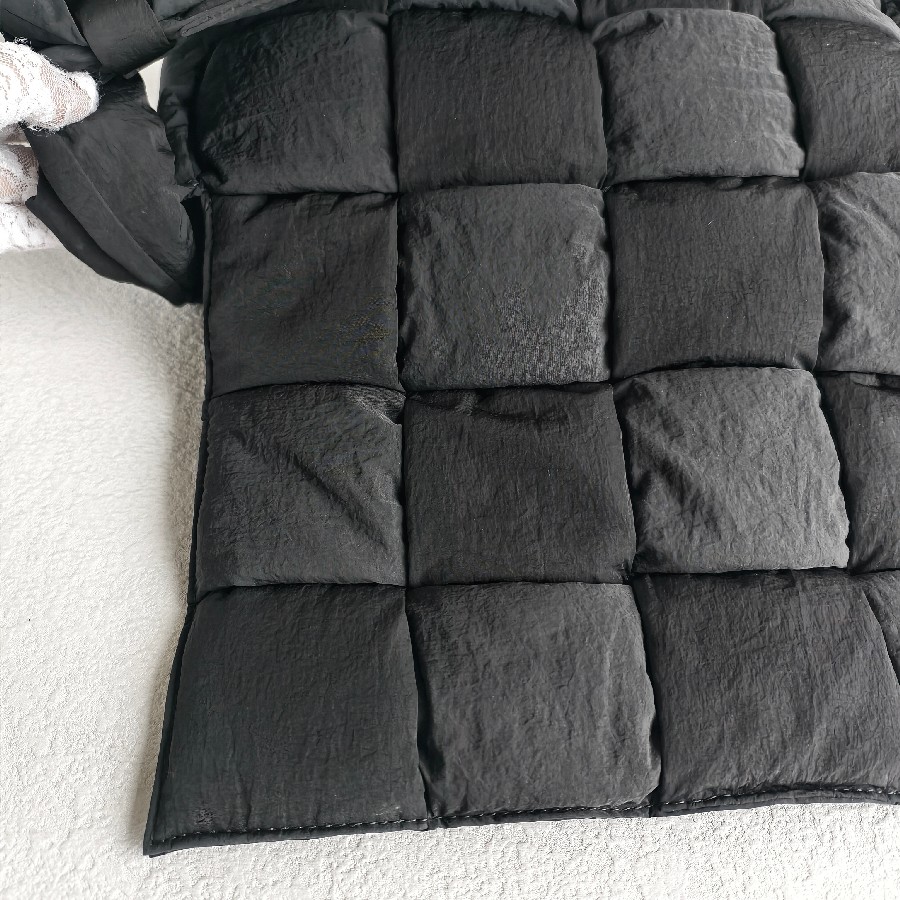 Bottega-Veneta-Padded-Medium-Cassette-Black-Nylon-with-Silver-Hardware #RSLY-6 (22)