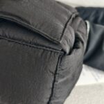 Bottega Veneta Padded Medium Cassette Black Nylon with Silver Hardware #RSLY-6 - Image 12