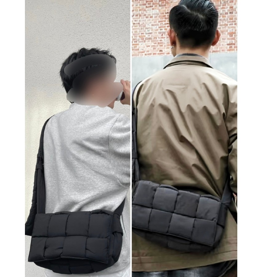 Bottega-Veneta-Padded-Medium-Cassette-Black-Nylon-with-Silver-Hardware #RSLY-6 (3)