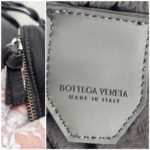 Bottega Veneta Padded Medium Cassette Black Nylon with Silver Hardware #RSLY-6 - Image 22