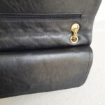 Chanel 2.55 Maxi Double Flap Black Aged Calfskin with Gold Hardware #RSUL-1 - Image 15
