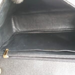 Chanel Classic Maxi Jumbo Double Flap Bag Black Grained Calfskin with Gold Hardware #RKUC-1 - Image 27