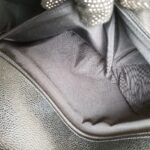 Chanel Classic Maxi Jumbo Double Flap Bag Black Grained Calfskin with Gold Hardware #RKUC-1 - Image 23