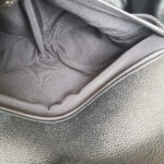 Chanel Classic Maxi Jumbo Double Flap Bag Black Grained Calfskin with Gold Hardware #RKUC-1 - Image 26