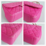 Chanel Flap Bag Pink Lambskin with Gold Hardware #RKKR-8 - Image 12