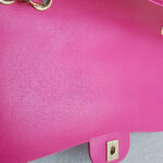 Chanel Flap Bag Pink Lambskin with Gold Hardware #RKKR-8 - Image 16