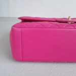 Chanel Flap Bag Pink Lambskin with Gold Hardware #RKKR-8 - Image 11