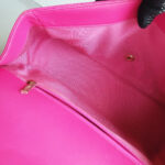Chanel Flap Bag Pink Lambskin with Gold Hardware #RKKR-8 - Image 25