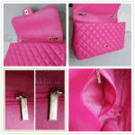 Chanel Flap Bag Pink Lambskin with Gold Hardware #RKKR-8 - Image 13