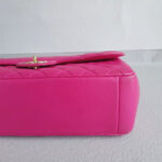Chanel Flap Bag Pink Lambskin with Gold Hardware #RKKR-8 - Image 11