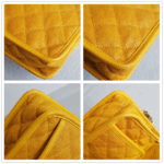 Chanel French Riviera Flap Yellow Grained Calfskin with Silver Hardware #RSLR-1 - Image 14