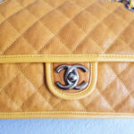 Chanel French Riviera Flap Yellow Grained Calfskin with Silver Hardware #RSLR-1 - Image 18