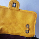 Chanel French Riviera Flap Yellow Grained Calfskin with Silver Hardware #RSLR-1 - Image 16
