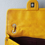 Chanel French Riviera Flap Yellow Grained Calfskin with Silver Hardware #RSLR-1 - Image 13