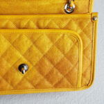 Chanel French Riviera Flap Yellow Grained Calfskin with Silver Hardware #RSLR-1 - Image 18