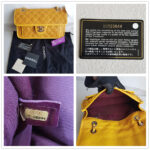 Chanel French Riviera Flap Yellow Grained Calfskin with Silver Hardware #RSLR-1 - Image 3