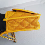 Chanel French Riviera Flap Yellow Grained Calfskin with Silver Hardware #RSLR-1 - Image 10