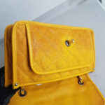 Chanel French Riviera Flap Yellow Grained Calfskin with Silver Hardware #RSLR-1 - Image 19