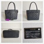 Chanel Medallion Bag Black Grained Calfskin with Silver Hardware #RSLO-1 - Image 2
