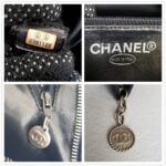 Chanel Medallion Bag Black Grained Calfskin with Silver Hardware #RSLO-1 - Image 18