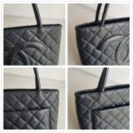 Chanel Medallion Bag Black Grained Calfskin with Silver Hardware #RSLO-1 - Image 13