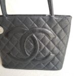 Chanel Medallion Bag Black Grained Calfskin with Silver Hardware #RSLO-1 - Image 4