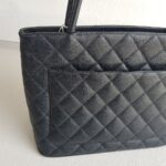 Chanel Medallion Bag Black Grained Calfskin with Silver Hardware #RSLO-1 - Image 5