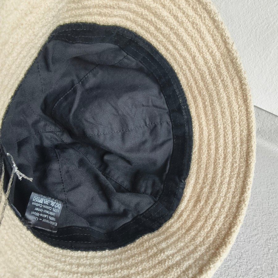 Chanel Tweed Hat Size 56 #RYSR-5 (3)