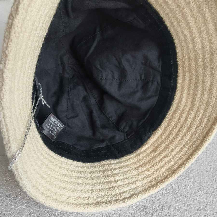 Chanel Tweed Hat Size 56 #RYSR-5 (4)