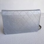 Chanel WOC Wallet On Chain Grey Aged Calfskin with Ruthenium Hardware #RYOC-1 - Image 5