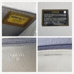 Chanel WOC Wallet On Chain Grey Aged Calfskin with Ruthenium Hardware #RYOC-1 - Image 14
