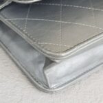 Chanel WOC Wallet On Chain Grey Aged Calfskin with Ruthenium Hardware #RYOC-1 - Image 15