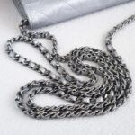 Chanel WOC Wallet On Chain Grey Aged Calfskin with Ruthenium Hardware #RYOC-1 - Image 13