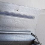 Chanel WOC Wallet On Chain Grey Aged Calfskin with Ruthenium Hardware #RYOC-1 - Image 21