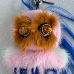 Fendi Piro-Chan Fendirumi Bag Charm and Silver Hardware #RSLY-192 - Image 3