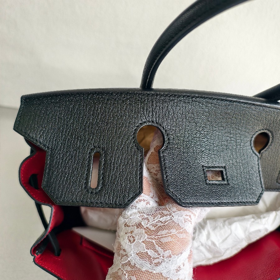 Hermes-Birkin-30cm-Black-Mysore-Leather-and-Brushed-Gold-Hardware #RSEO-1 (11)