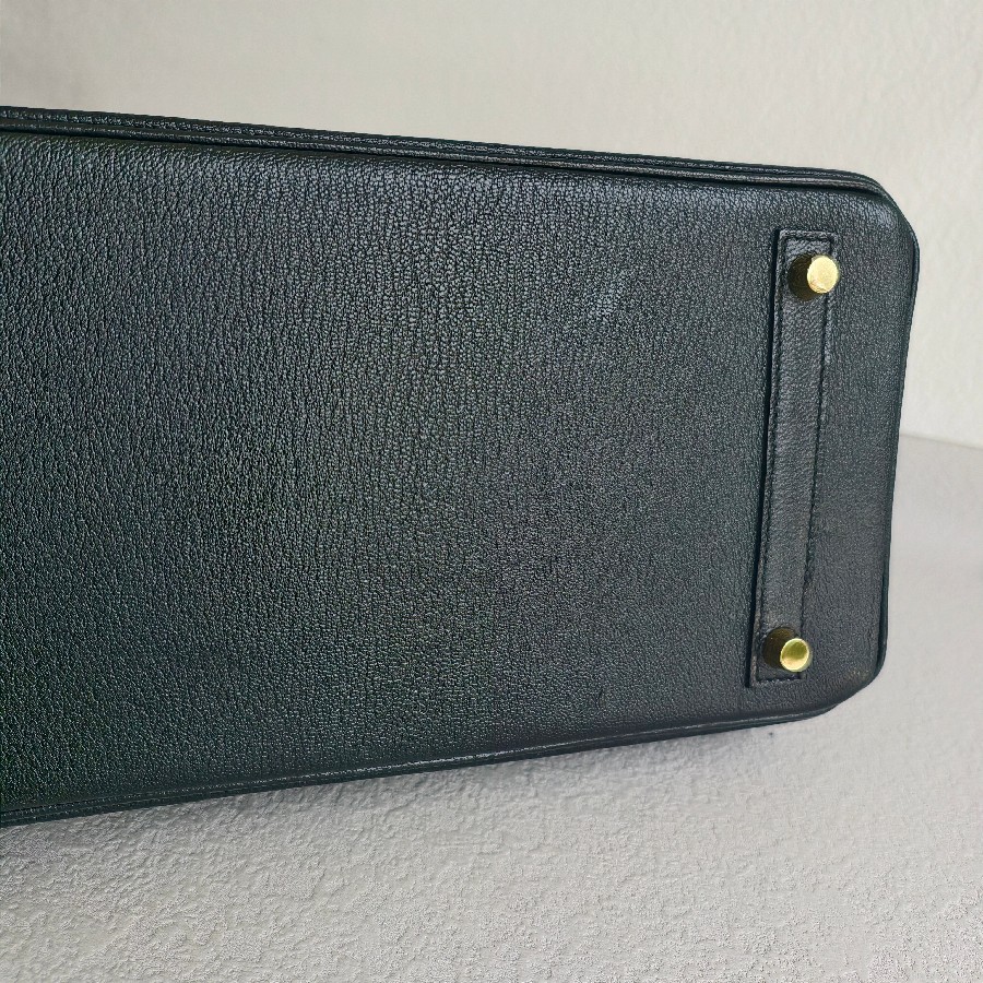 Hermes-Birkin-30cm-Black-Mysore-Leather-and-Brushed-Gold-Hardware #RSEO-1 (20)